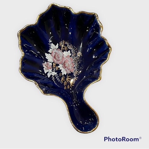 Six Asian Cobalt Blue Dipping Bowls — Vintage - Picture 4 of 10